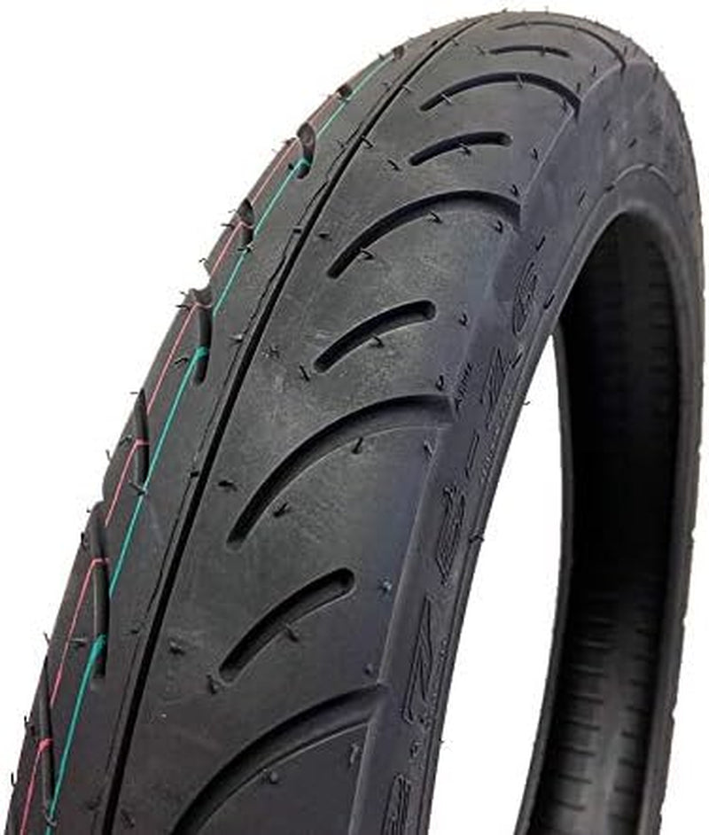 Set of 2 Tires 2.50-16 (P83) Front/Rear Motorcycle Sport Street Performance Tread